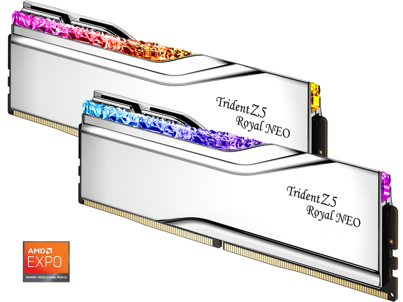 G.SKILL Trident Z5 Royal Neo Series 48GB (2 x 24GB) 288-Pin PC RAM DDR5 8000