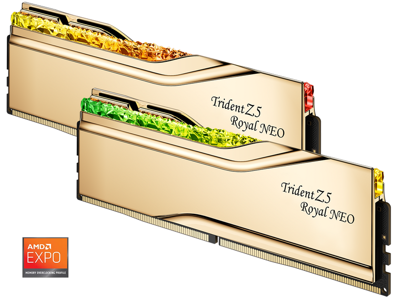 G.SKILL Trident Z5 Royal Series 48GB (2 x 24GB) 288-Pin PC RAM DDR5 6000 (PC5