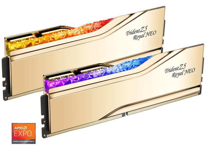 G.SKILL Trident Z5 Royal Series 64GB (2 x 32GB) 288-Pin PC RAM DDR5 6000 (PC5