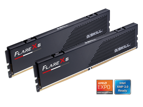 G.SKILL Flare X5 128GB (2 x 64GB) 288-Pin PC RAM DDR5 6000 (PC5 48000) Desktop