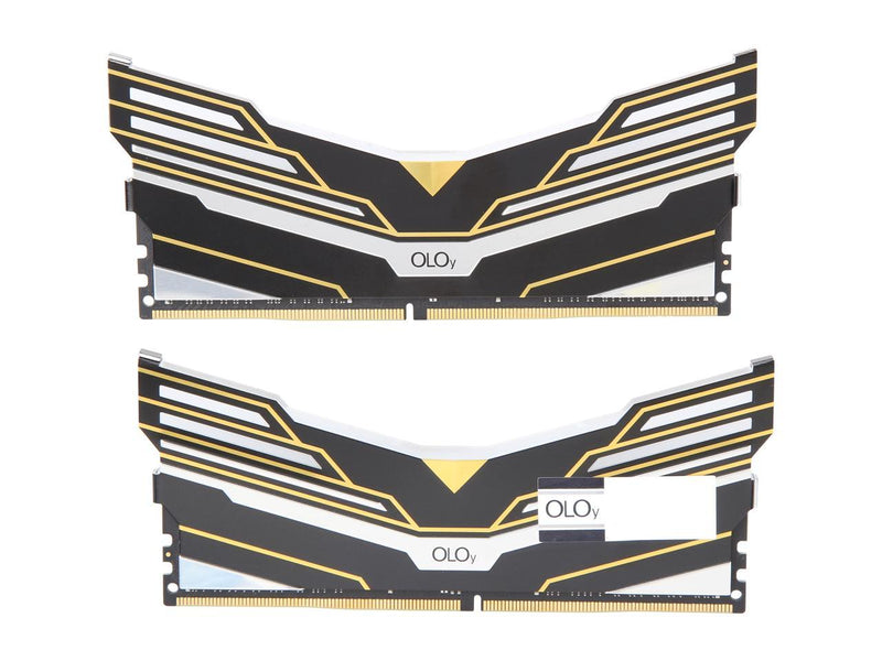 OLOy DDR4 RAM 16GB (2x8GB) Warhawk Aura Sync RGB 3200 MHz CL16 1.35V 288-Pin