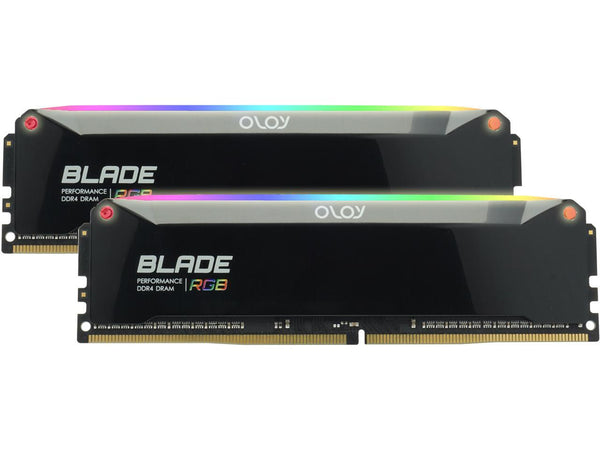 OLOy DDR4 RAM 16GB (2x8GB) Blade Aura Sync RGB 4000 MHz CL18 1.4V 288-Pin