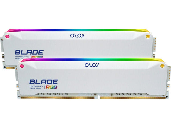 OLOy DDR4 RAM 16GB (2x8GB) Blade Aura Sync RGB 3200 MHz CL16 1.35V 288-Pin