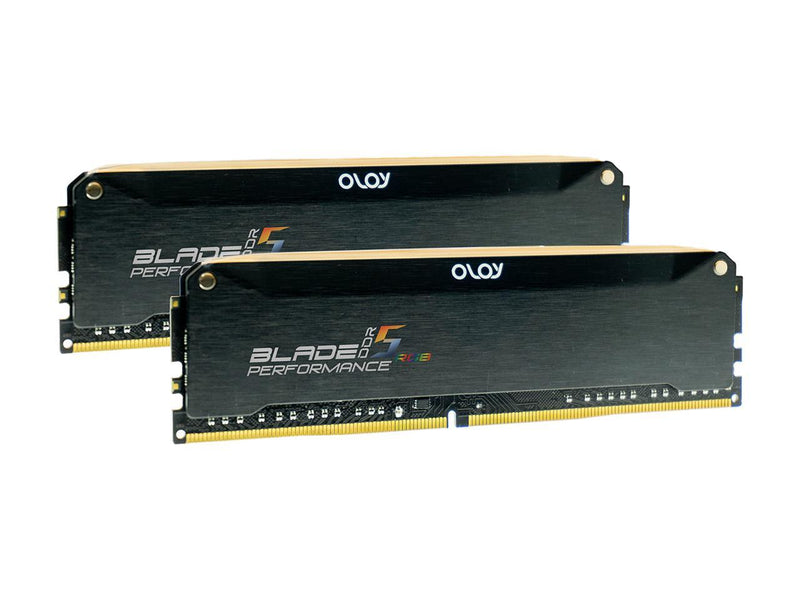 OLOy DDR5 RAM 32GB (2x16GB) Blade-RGB Aura Sync RGB 5200 MHz CL36 1.25V