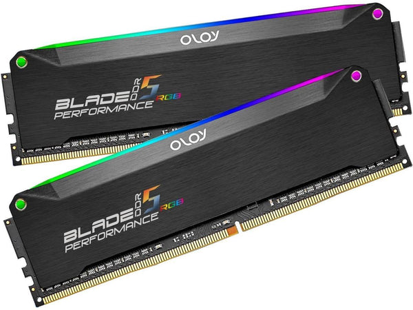 OLOy Blade RGB 32GB (2 x 16GB) 288-Pin PC RAM DDR5 5200 (PC5 41600) Desktop
