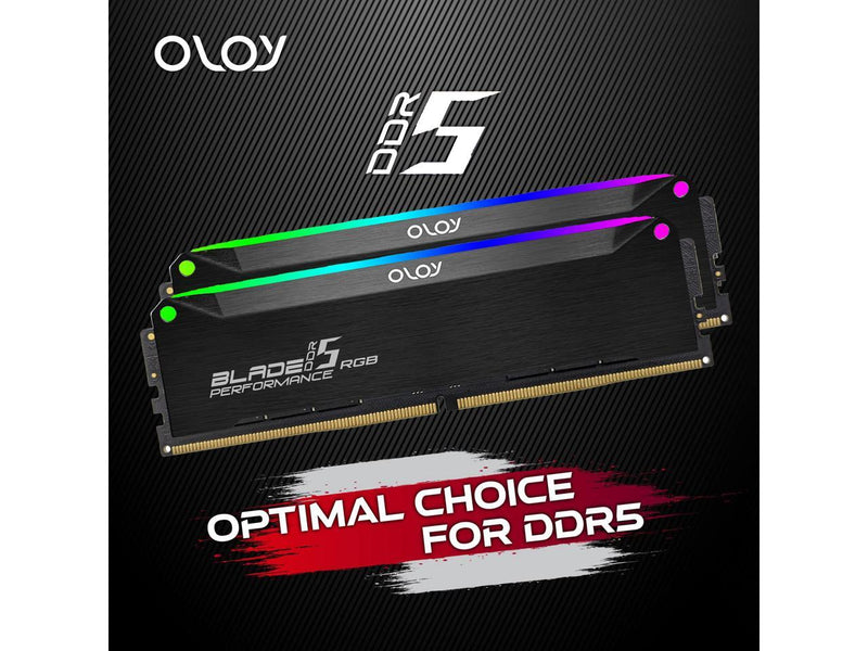 OLOy Blade RGB (OLOY) 32GB (2 x 16GB) 288-Pin PC RAM DDR5 6400 (PC5 51200)