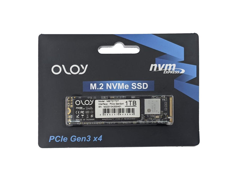 OLOy M.2 2280 1TB PCI-Express 3.0 x4 QLC Internal Solid State Drive (SSD)