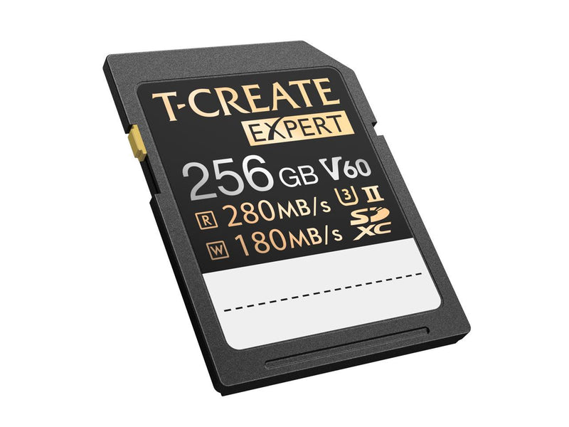 Team Group 256GB Expert SD Card UHS-II / U3 / V60 Read/Write Speed Up to