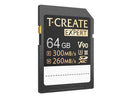 Team Group 64GB Expert SD Card UHS-II / U3 / V90 Read/Write Speed Up to