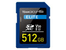 Team Group 512GB Elite SD Card UHS-I U3 V30 Read/Write Speed Up to 100/50MB/s