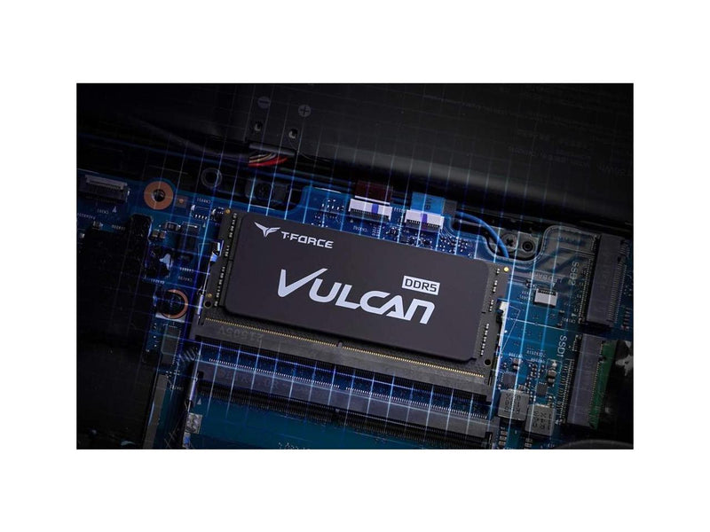 Team Vulcan 16GB 262-Pin DDR5 SO-DIMM DDR5 5200 (PC5 41600) Memory (Notebook