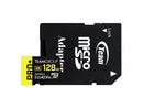 Team 128GB PRO+ microSDXC UHS-I/U3 Class 10 Memory Card with Adapter, compatible