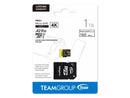Team 1TB Pro+ microSDXC UHS-I/U3 Class 10 Memory Card with Adapter, compatible