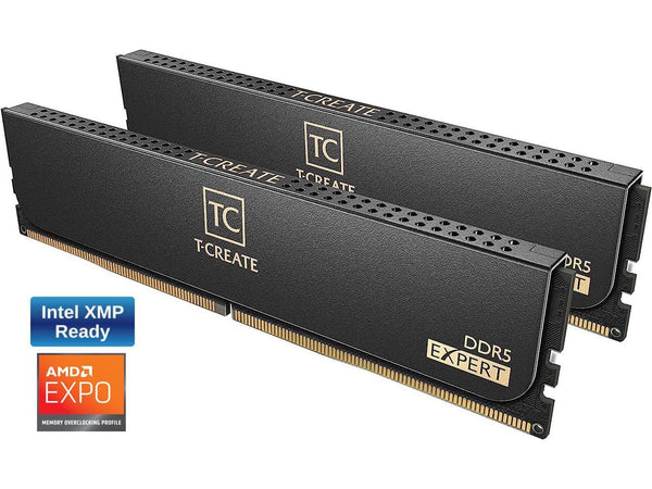 Team T-CREATE EXPERT 64GB (2 x 32GB) DDR5 6000 (PC5 48000) Desktop Memory Model