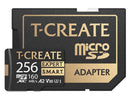 TEAMGROUP 256GB T-Create Expert S.M.A.R.T Monitored A2 microSDXC UHSI-I/U3 V30