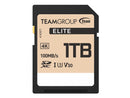 Team Group 1TB Elite 4K SD Card UHS-I U3 V30 Read/Write Speed Up to 100/90MB/s