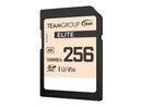 Team Group 256GB Elite 4K SD Card UHS-I U3 V30 Read/Write Speed Up to 100/50MB/s