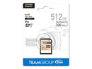 Team Group 512GB Elite 4K SD Card UHS-I U3 V30 Read/Write Speed Up to 100/90MB/s