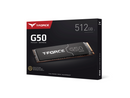 Team Group T-FORCE G50 M.2 2280 512GB PCIe 4.0 x4 with NVMe 1.4 TLC Internal