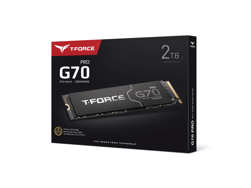 Team Group T-FORCE G70 PRO Graphene M.2 2280 2TB PCIe 4.0 x4 with NVMe 1.4 TLC