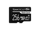 Team 256GB Dash Card microSDXC UHS-I/U1 Class 10 Memory Card with Adapter,