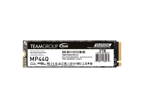 TEAMGROUP MP44Q 2TB PCIe Gen4 x4 M.2 2280 SSD Laptop & Desktop & NUC & NAS