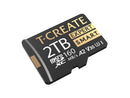 TEAMGROUP 2TB T-Create Expert S.M.A.R.T Monitored A2 microSDXC UHSI-I/U3 V30 4K
