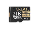 TEAMGROUP 2TB T-Create Expert S.M.A.R.T Monitored A2 microSDXC UHSI-I/U3 V30 4K