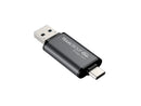 Team 64GB X1 USB 3.2 Gen1 2-in-1 Type-A and Type-C Flash Drives, Speed Up to