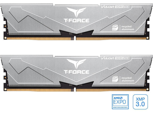 Team T-Force Vulcan ECO 32GB (2 x 16GB) 288-Pin PC RAM DDR5 6000 (PC5 48000)