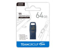 TEAM S5 64GB BLUE USB 3.2 Gen1 Flash Drive, Type-A interfaces, Speed Up to