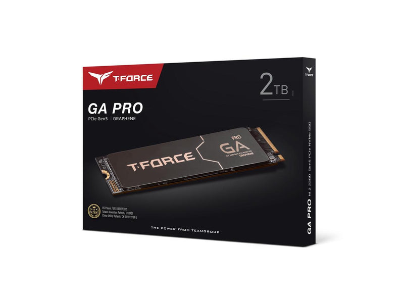 Team Group T-FORCE GA PRO M.2 2280 2TB PCIe Gen5.0x4 with DRAM CACHE with NVMe