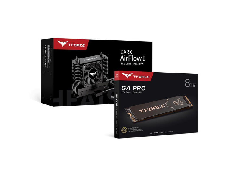 Team Group T-FORCE GA PRO M.2 2280 8TB PCIe Gen5.0x4 with DRAM CACHE with NVMe