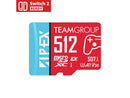 Team 512GB APEX SD7.1  Ultra-Fast microSDXC UHS-I/U3 Memory Card, compatible