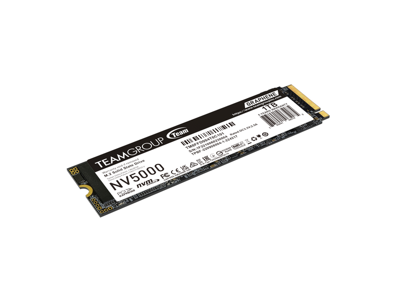 Team Group NV5000 M.2 2280 1TB PCIe 4.0 x4 with NVMe Internal Solid State Drive