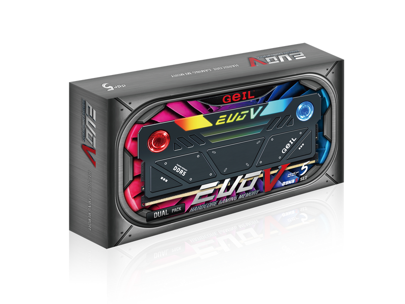 GeIL EVO V RGB 32GB (2 x 16GB) 288-Pin PC RAM DDR5 8000 (PC5 64000) Desktop