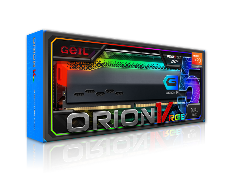 GeIL ORION RGB 32GB (2 x 16GB) 288-Pin PC RAM DDR5 6000 (PC5 48000) Desktop