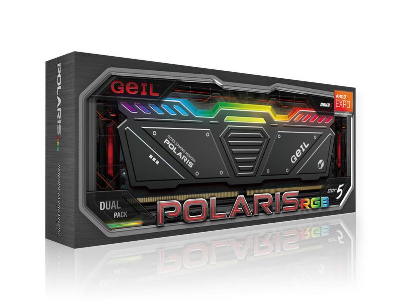 GeIL Polaris RGB SYNC 32GB (2 x 16GB) 288-Pin PC RAM DDR5 6000 (PC5 48000)