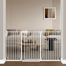 Fairy Baby Extra Wide Baby Gate for Dogs Pressure Monuted W046WHITE - White - Like New