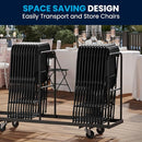 Flash Furniture Hercules Series Plastic Folding Chairs for Parties Stackable 2pk - Brand New