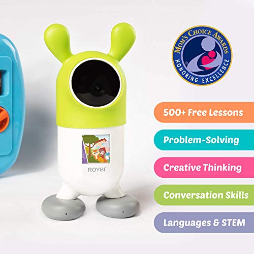 Roybi Robot Smart Kids Educational Companion Toy for Preschool STEM Language - Like New