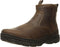 64639EWW SKECHERS MEN'S RESMENT KORVER EXTRA WIDE DARK BROWN SIZE 8.5XW - Like New