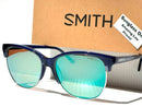SMITH OPTICS REBEL POLISHED SAPPHIRE FRAME CHROMAPOP GREEN LENSES MIRROR - Like New