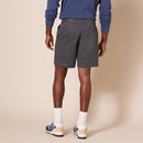AMAZON ESSENTIALS MEN'S SLIM-FIT 7" CHINO SHORT - SIZE: MEN 32 - CHARCOAL - Brand New