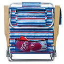 Tommy Bahama 2-Pack 5-Position Classic Lay Flat Backpack Beach Chair with Cooler - Like New