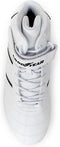 GOODYEAR MENS CLUTCH RACER SNEAKER HIGH-TOP SNEAKERS - SIZE: MEN 8 - WHITE/BLACK - Brand New