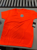 GALAXY BY HARVIC MEN'S PERFORMANCE MOISTURE WICKING ACTIVE SIZE: M - NEON ORANGE - Brand New