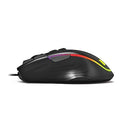 MONSTER GHOST ERGONOMIC CORDED PC GAMING MOUSE 2MNGM0306B0L2 - BLACK Like New