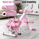 EPHESPORT AB MACHINE CRUNCH SIT-UP CORE TRAINER ADJUSTABLE BACK SUPPORT PINK - Like New