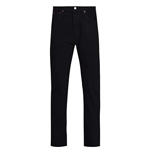 LEVI'S MEN'S 501 ORIGINAL FIT JEANS - SIZE: MEN W35X30L - BLACK - Brand New